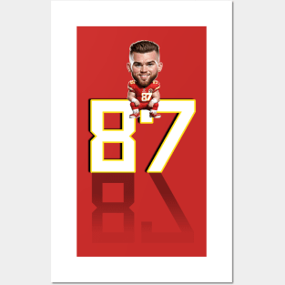 Travis Kelce Posters and Art